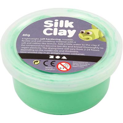 Silk Clay - lichtgroen, 40gr.