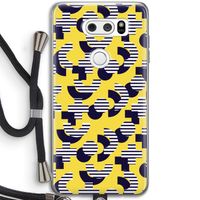 8-bit N°3: LG V30 Transparant Hoesje met koord