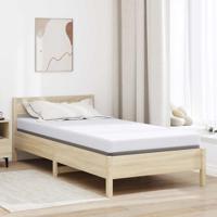 Matraspads Wit 120 x 200 cm 100% polyester jacquard stof