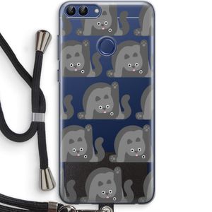 Cats: Huawei P Smart (2018) Transparant Hoesje met koord