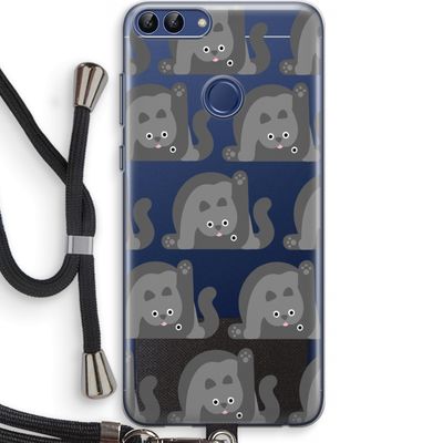 Cats: Huawei P Smart (2018) Transparant Hoesje met koord