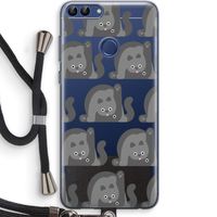 Cats: Huawei P Smart (2018) Transparant Hoesje met koord
