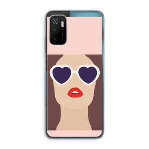 Red lips: Xiaomi Poco M3 Pro 5G Transparant Hoesje
