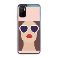 Red lips: Xiaomi Poco M3 Pro 5G Transparant Hoesje