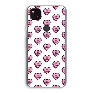 GIRL POWER: Google Pixel 4a 5G Transparant Hoesje
