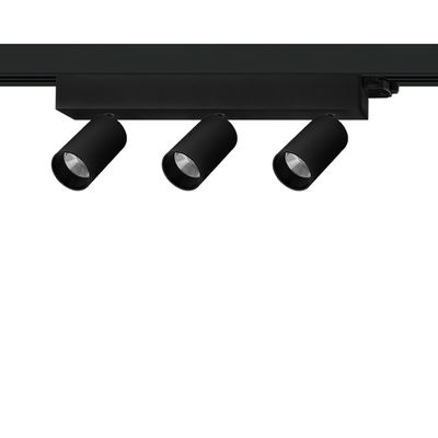 Galex Two Mini 3-fase railspot 3000K 3x7,6W 8º Zwart