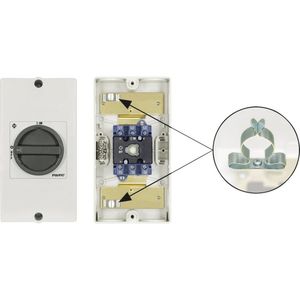 Kraus & Naimer KG32.T103/D-A061.KL51V Reparatieschakelaar Uitschakelbaar 1 x 90 ° Zwart 1 stuk(s)