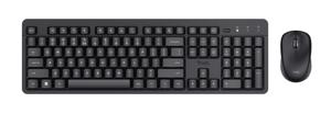 Trust Ody II toetsenbord Inclusief muis Universeel RF Draadloos QWERTY Amerikaans Engels Zwart