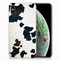 Apple iPhone Xs Max | TPU Hoesje | Koeienvlekken
