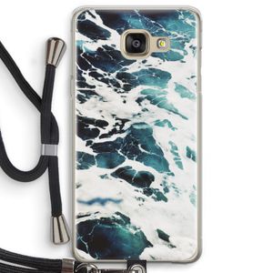 Golven: Samsung Galaxy A5 (2016) Transparant Hoesje met koord