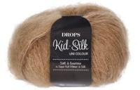 Drops Kid Silk Uni Colour 042 Amandel