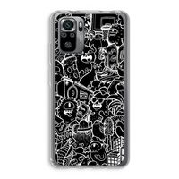 Vexx Black City : Xiaomi Redmi Note 10S Transparant Hoesje Vexx Black City : Xiaomi Redmi Note 10S Transparant Hoesje