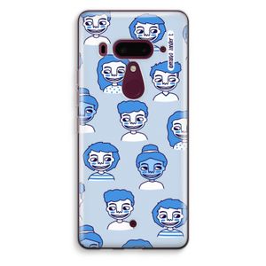 Gezichtjes: HTC U12+ Transparant Hoesje
