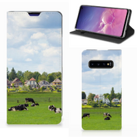 Samsung Galaxy S10 Hoesje maken Koeien - thumbnail