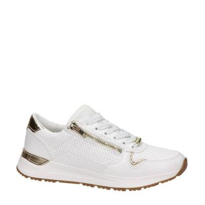 Dolcis sneakers wit/goud
