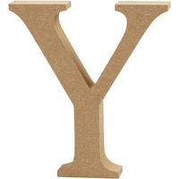 Creotime houten letter Y 8 cm - thumbnail