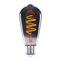 Highlight Lamp LED ST64 4W 100LM 2200K Dimbaar Rook - thumbnail