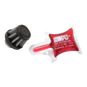 K&N universeel conisch filter 8mm aansluiting, 35mm Bodem, 25mm Top, 25mm Hoogte (RU-3490) RU3490