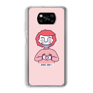 Hartje: Xiaomi Poco X3 Pro Transparant Hoesje