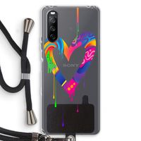 Melts My Heart: Sony Sony Xperia 10 III Transparant Hoesje met koord