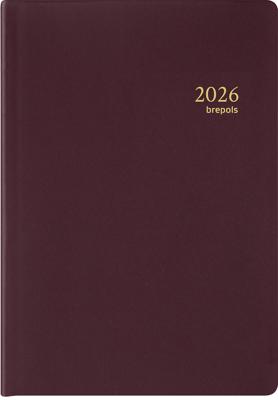 Brepols agenda Armada Seta 4-talig, bordeaux, 2026