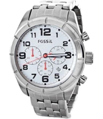 Horlogeband Fossil BQ1237 Roestvrij staal (RVS) Staal 22mm