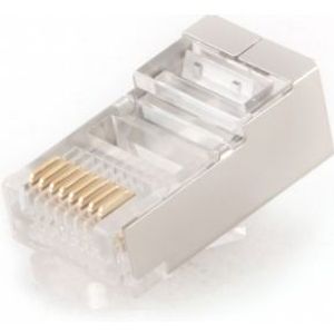 Gembird PLUG5SP/50 kabel-connector RJ-45 Transparant