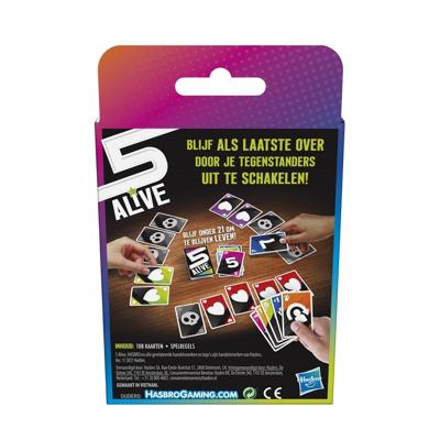 Hasbro 5 alive kaarstpel