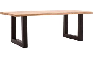 Goossens Eettafel Blade, Boomstamblad 260 x 100 cm 5 cm dik