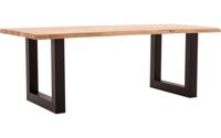 Goossens Eettafel Blade, Boomstamblad 260 x 100 cm 5 cm dik