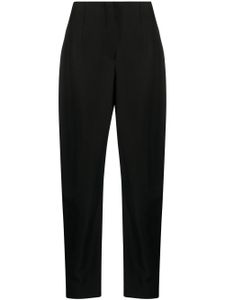 Emporio Armani pantalon fuselé à plis marqués - Noir