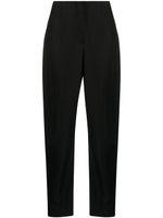 Emporio Armani pantalon fuselé à plis marqués - Noir