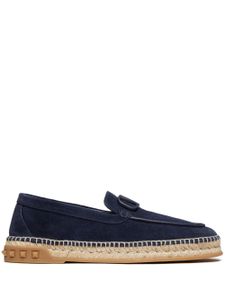 Valentino Garavani espadrilles Vlogo Signature - Bleu