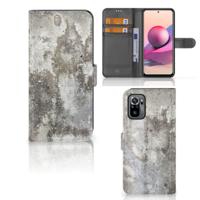 Xiaomi Redmi Note 10S | 10 4G | Poco M5s | Bookcase | Beton Print Xiaomi Redmi Note 10S | 10 4G | Poco M5s | Bookcase | Beton Print