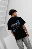 Jorcustom Flowers Loose Fit T-Shirt Heren Zwart - Maat S - Kleur: Zwart | Soccerfanshop