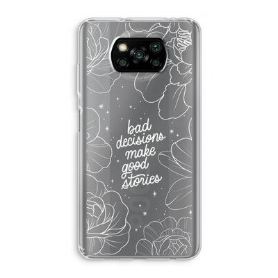 Good stories: Xiaomi Poco X3 Pro Transparant Hoesje