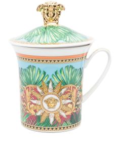 Versace tasse Jungle Animalier - Bleu