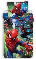 Spiderman Dekbedovertrek 140 x 200 cm - katoen
