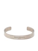 Maison Margiela bracelet troque à logo gravé - Argent - thumbnail