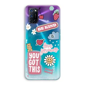 Positivity: Oppo A72 Transparant Hoesje