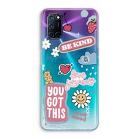 Positivity: Oppo A72 Transparant Hoesje