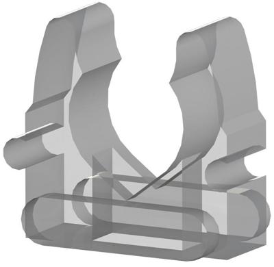 Enzo Klembeugel nylon 031/16-22 transp JSL 4113296