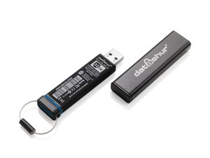 iStorage datAshur® USB-stick 4 GB Zwart IS-FL-DA-256-4 USB 2.0