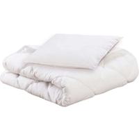 Biopakket Dekbed 100x140cm + kussen 40x60cm - MON P'TIT DODO - Warm - 100% Polyester Gesiliconiseerde holle vezel - 1 persoons -