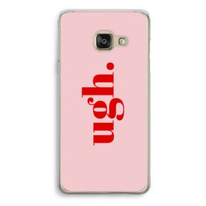 Ugh: Samsung Galaxy A3 (2016) Transparant Hoesje