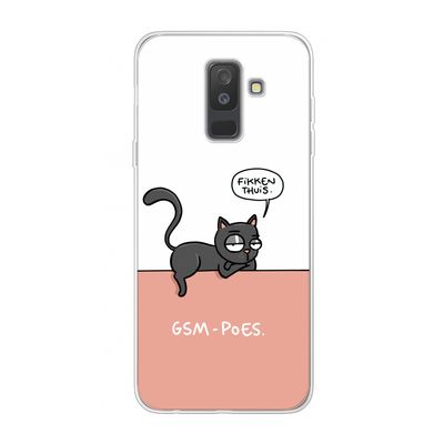 GSM poes: Samsung Galaxy A6 Plus (2018) Transparant Hoesje
