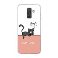 GSM poes: Samsung Galaxy A6 Plus (2018) Transparant Hoesje