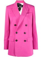 DSQUARED2 blazer croisé à revers pointu - Rose - thumbnail