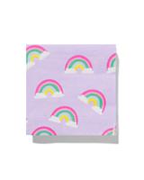 HEMA Servetten Regenboog 24x24 - 20 Stuks - thumbnail