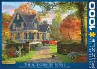The Blue Country House - Dominic Davison (1000 Stukjes) - Puzzel;Puzzel (0628136609784) - thumbnail